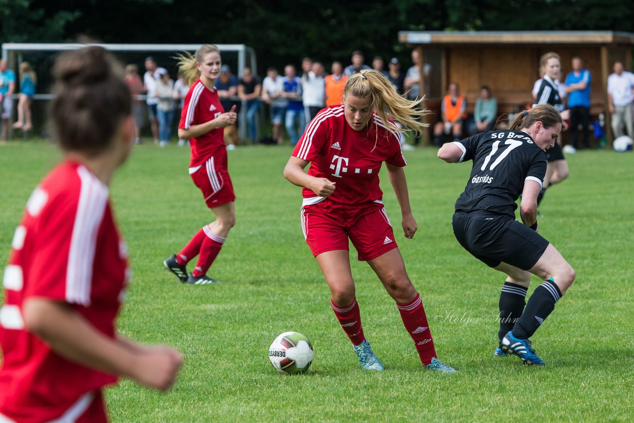 Bild 344 - Aufstiegsspiel SG Borgstedt/Brekendorf - SV Wahlstedt : Ergebnis: 1:4